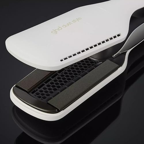 ghd duet style, Piastra Asciugacapelli Professionale ad Aria Calda, Bianca - 11