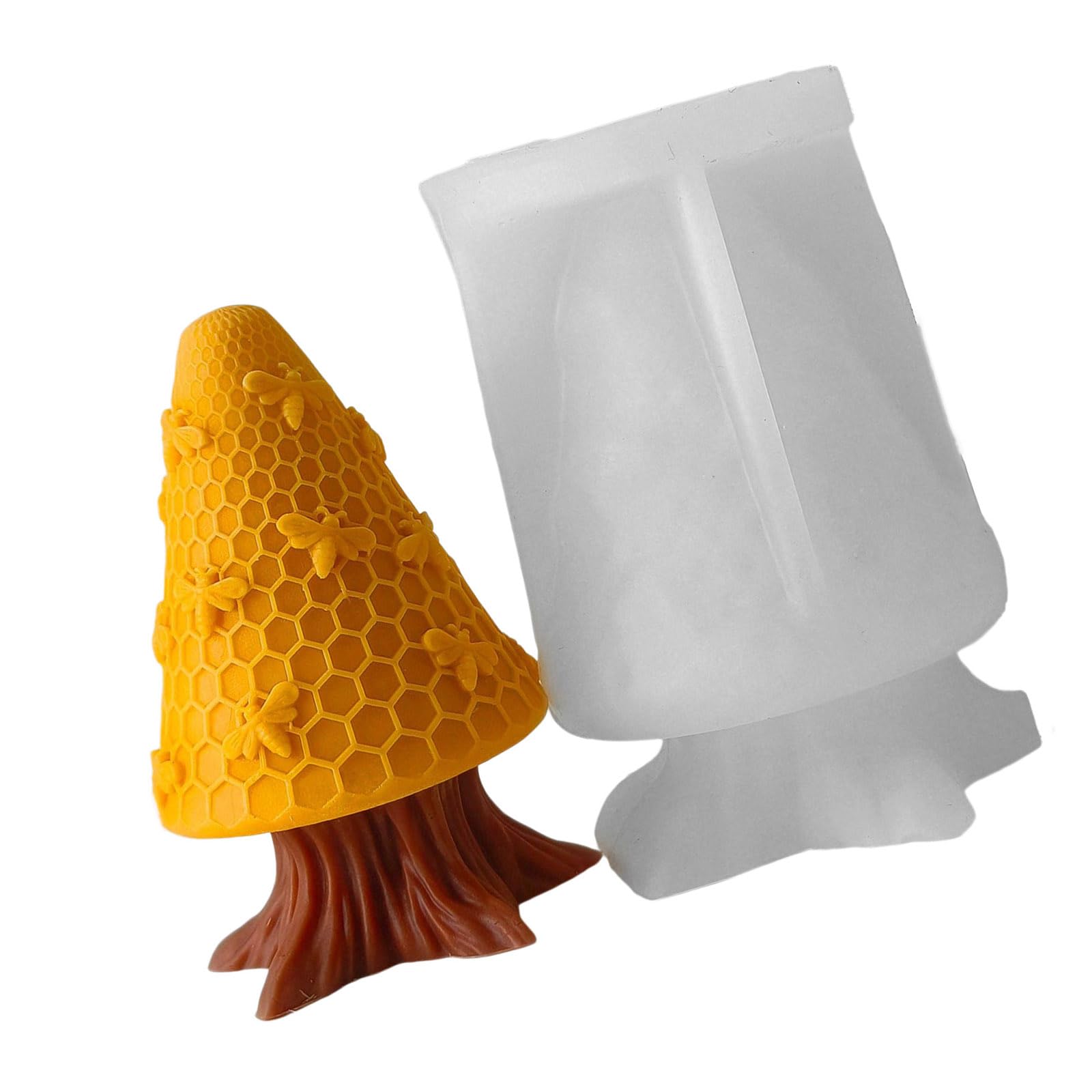Xjdzineq Nonstick Silicone Honeycombs for Melts Soap Making and Craft Materials Silicone