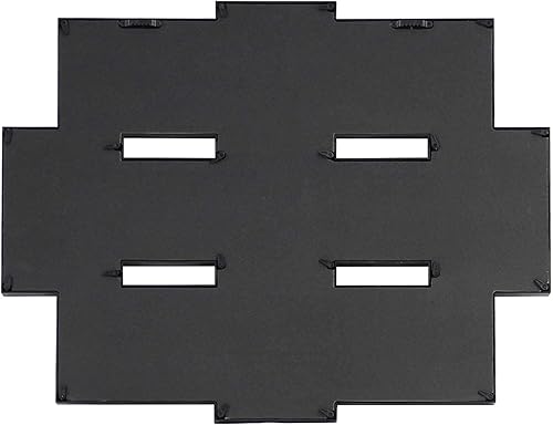 Vista 74 de J.M.Deco Marcos de fotos de collage de 8 aperturas para decoración de pared, marco de fotos de 4 x 6 pulgadas con decoración de árbol, marco