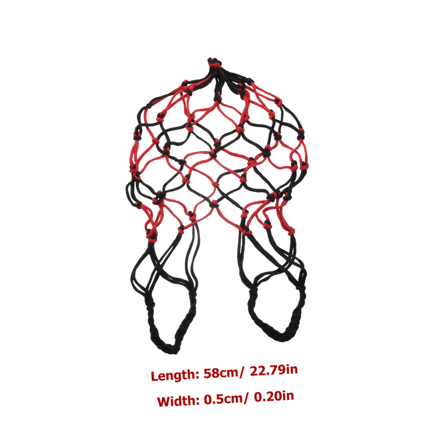 Zerodeko 10Pcs Macrame Hanging Fruit Basket Decorative Vegetable Net for Kitchen Garden Multi Use Fruit Hammock for Watermelons Pumpkins and More Stylish Wall Decor