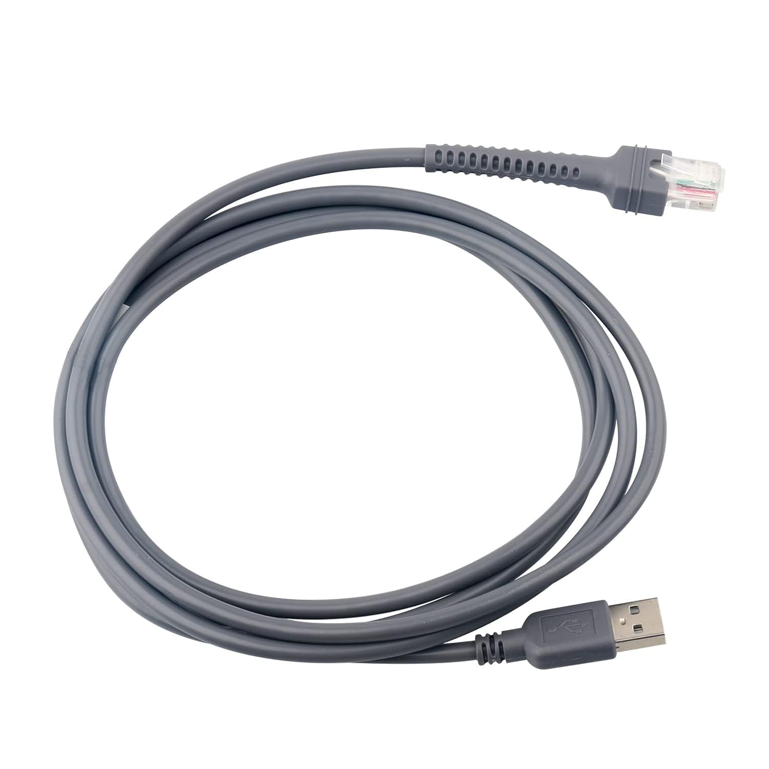 AYUSH IT SOLUTIONS PC and Laptop USB 2.0 Barcode Scanner Cable for Zebra Symbol LS1203, LS9203, LS4278, M2008, and 2 Meters-picture-23