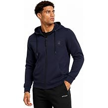Spyder Mens Athletic Hoodie Moisture Wicking Fleece Zip Up