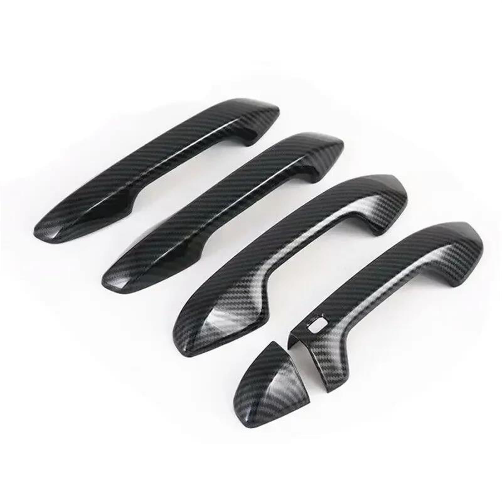 NOHEEU Car Exterior Door Handle Cover Replacement Parts for Kia for Cerato for Forte K3 2019-2022(Black)