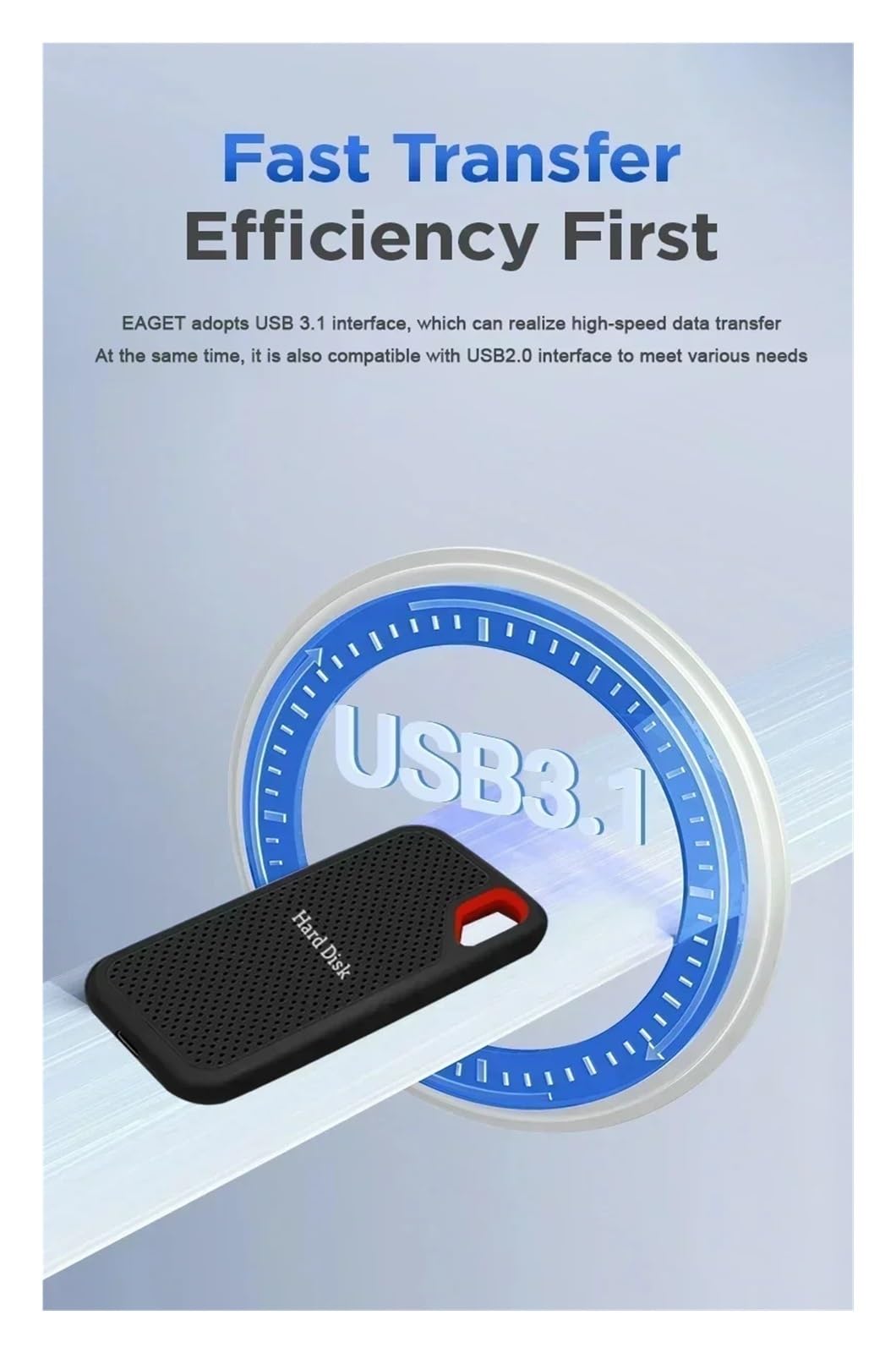Prawdziwy przenośny dysk SSD 4 TB szybki dysk twardy 1 TB dysk twardy USB3.1 typu C dysk zewnętrzny 2 TB do komputerów Loptop/PC/Mac(6TB)