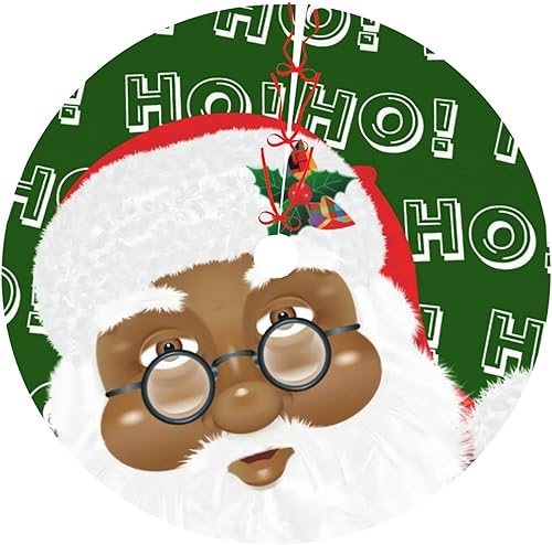 Miniatura 9 de Falda de árbol de Navidad de 36 pulgadas, con anillos de arco iris, para decoración de Navidad, vacaciones, Año Nuevo, fiesta, árbol, decoración