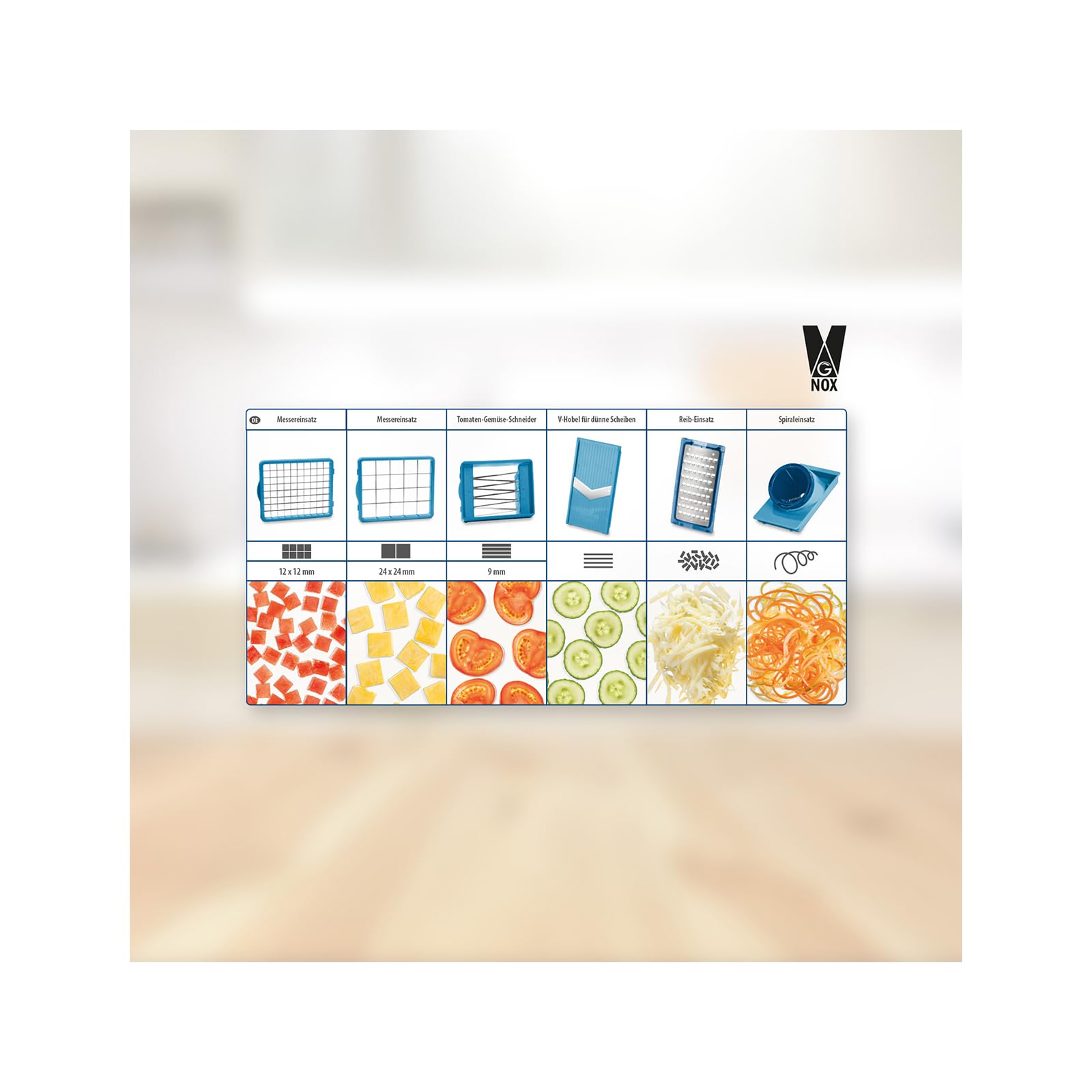 Genius Nicer Dicer Chef S Deluxe-Set 7 tlg. grün ab 33,94