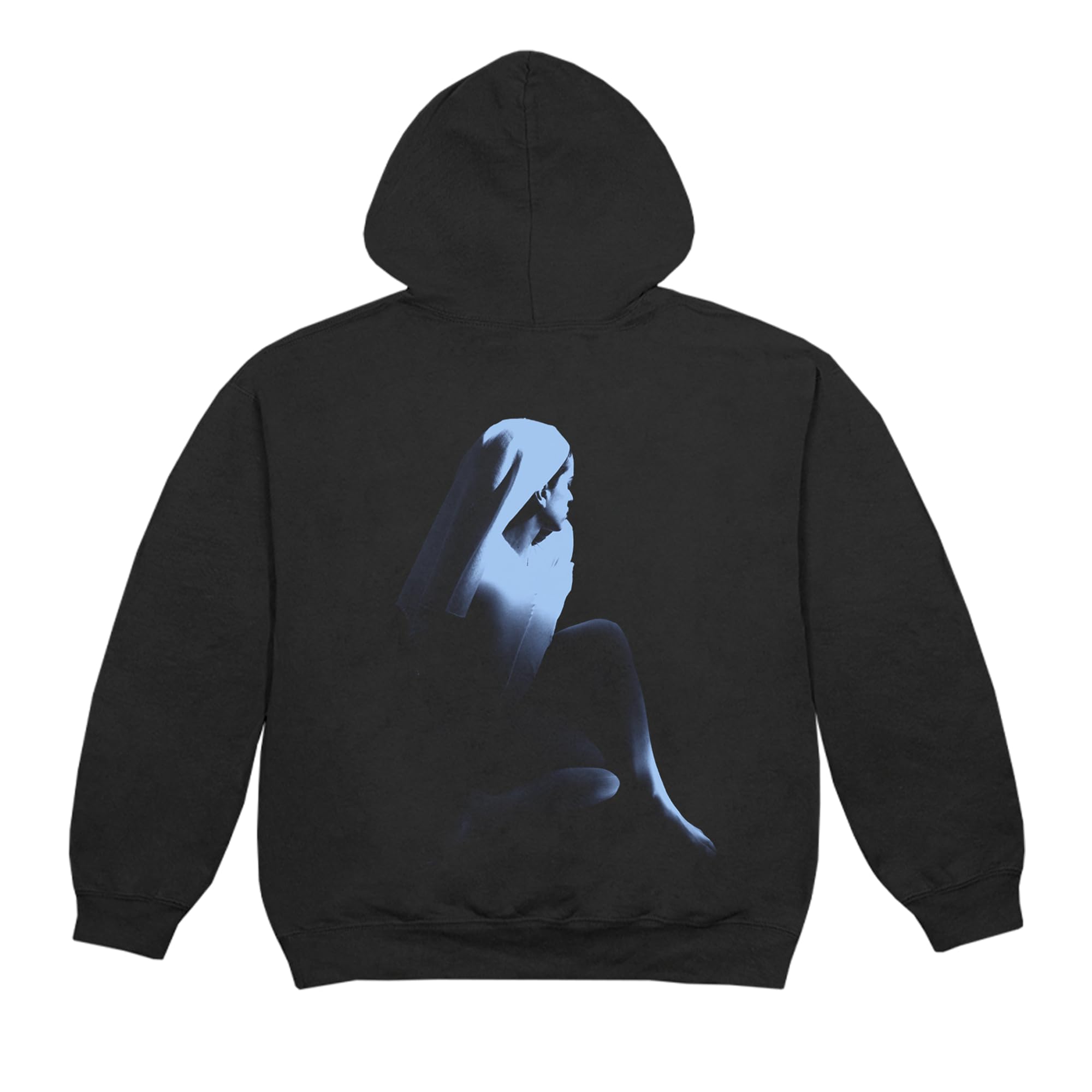 ROSALÍA Unisex Official Merch Rosalía Lux Cross Hoodie Black Kapuzenpullover (1er Pack)