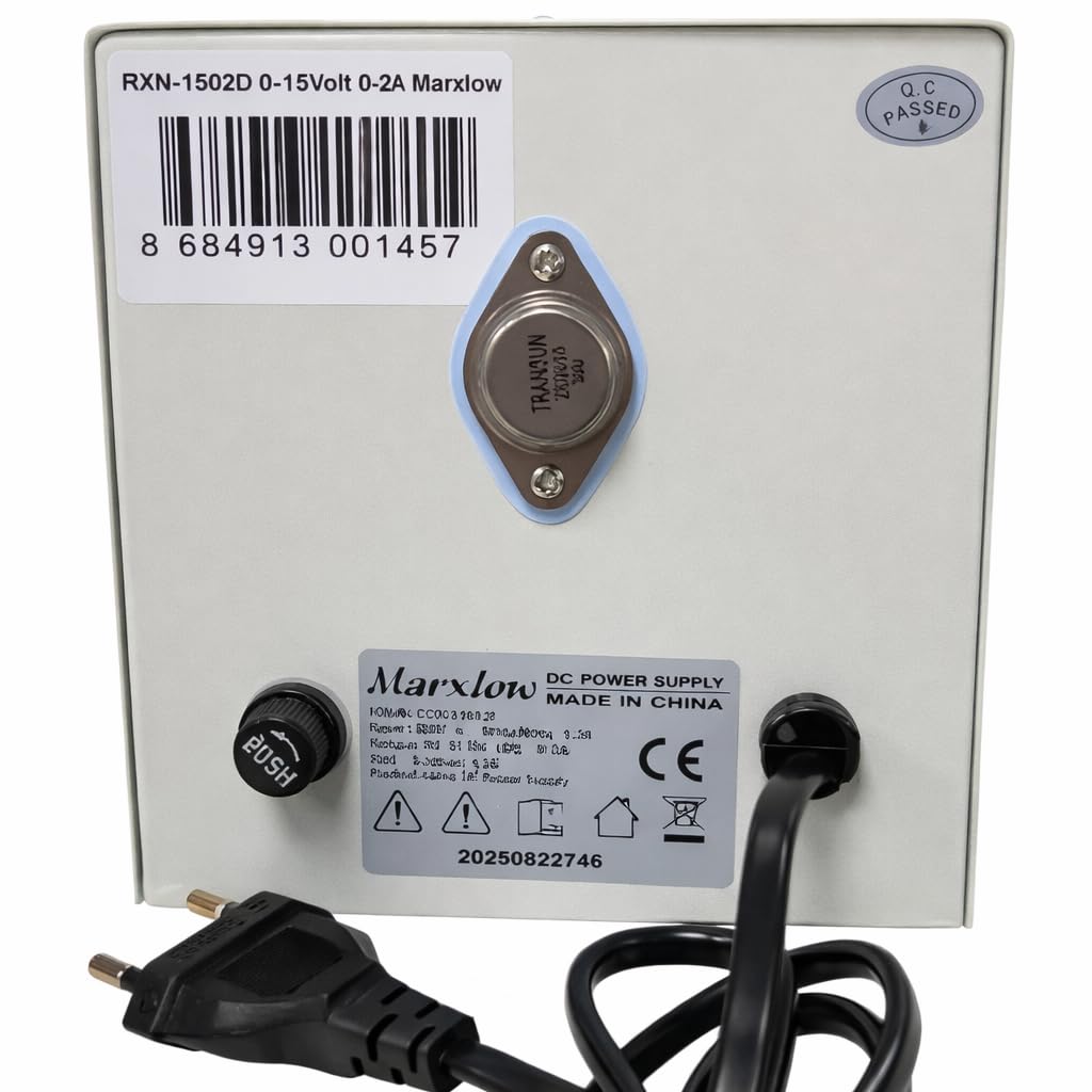 RXN-1502D 0-15Volt 0-2Amper Trafolu Ayarlı Güç Kaynağı Marxlow