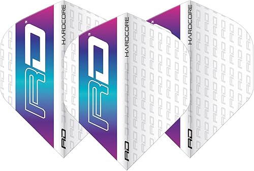 Miniatura 2 de RED DRAGON Hardcore XT Dart Vuelos - 4 juegos por paquete (12 vuelos de dardos en total)