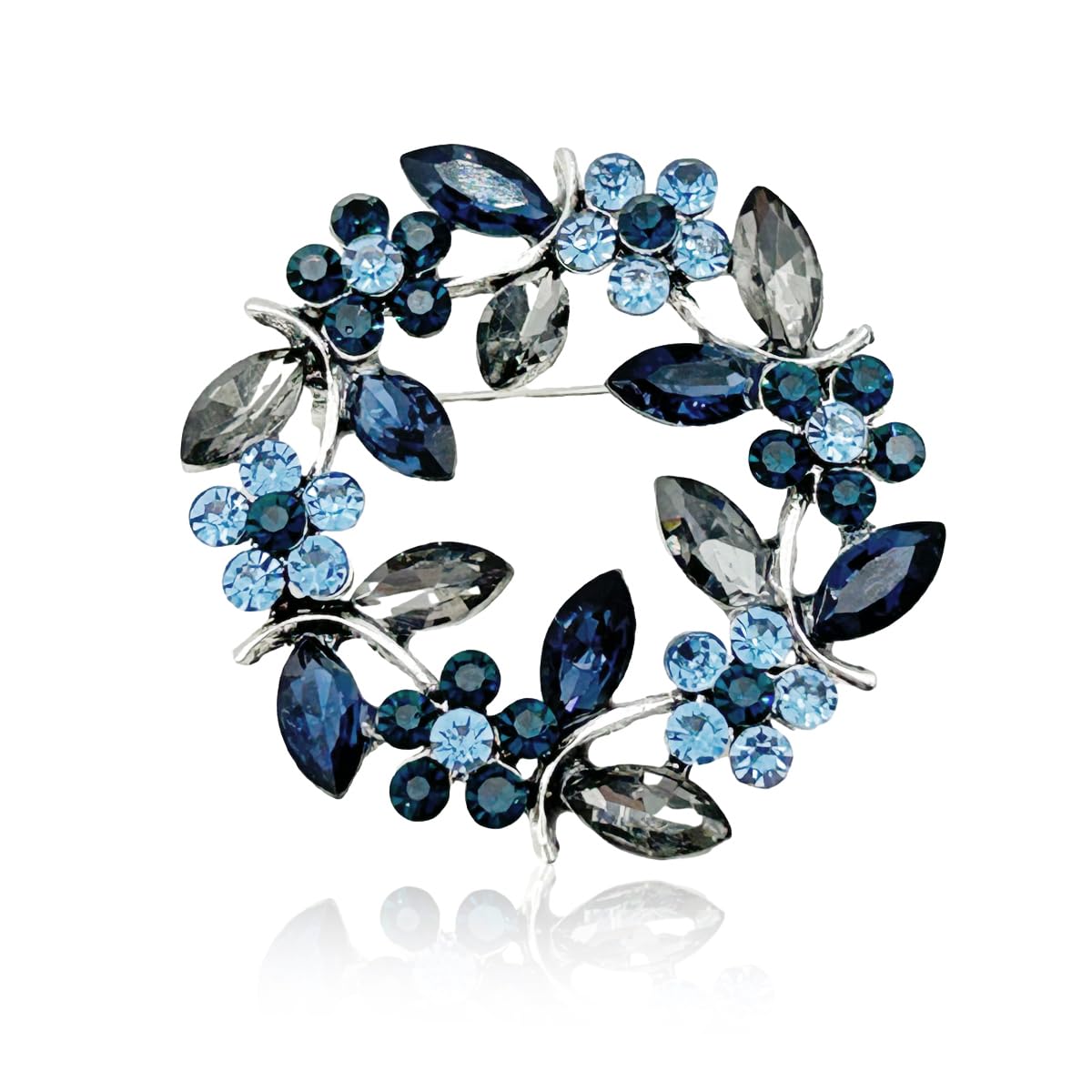 Venzina® Brooch Pin for Women Dress Fashion Rhinestone Alloy Metal Flower Brooch Pin for Girls, Blazer Stylish Saree Brooch Pin for Women, Girls Wedding Brooch for Sweater, Suit, Scarves (B0CP5LMJWZ) Amazon Price History, Amazon Price Tracker