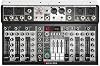 GAX-MF8 8 Channel Audio Mixer 16 Digital Reverb Effect 3 Band Equalizer Mixing Console with USB + 48V Phantom Power