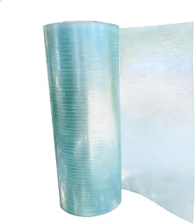 Polycarbonatplatten Dachbahnen Kunststoff UV beständig Gewächshausfolie Für Gartenarbeit Carport Landwirtschaft Leicht Zu Schneiden(Size:1 * 2m,Color:0.8mm)