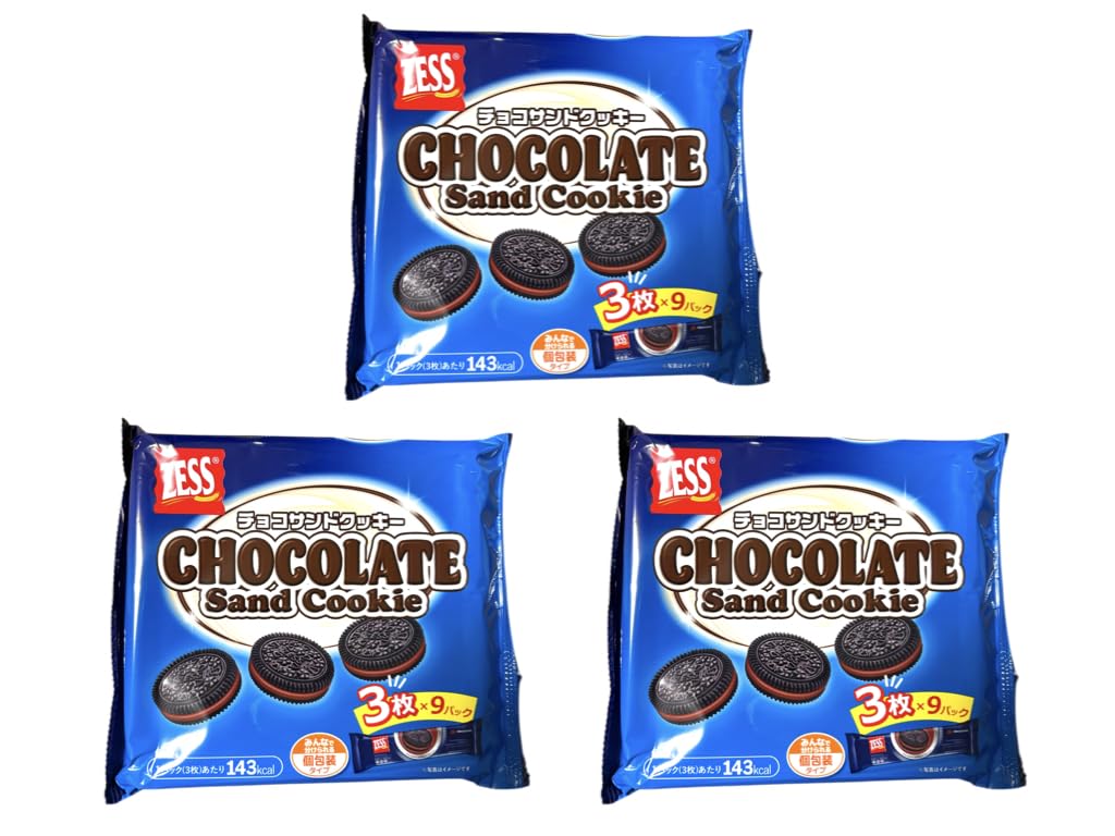 Amazon.co.jp: ZESS チョコサンドクッキー CHOCOLATE Sand