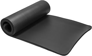 BAGILO Foam Yoga Mat | Extra Thick Exercise Mat with Carry Strap for Home Gym & Outdoor Workout for Men & Women Price In India