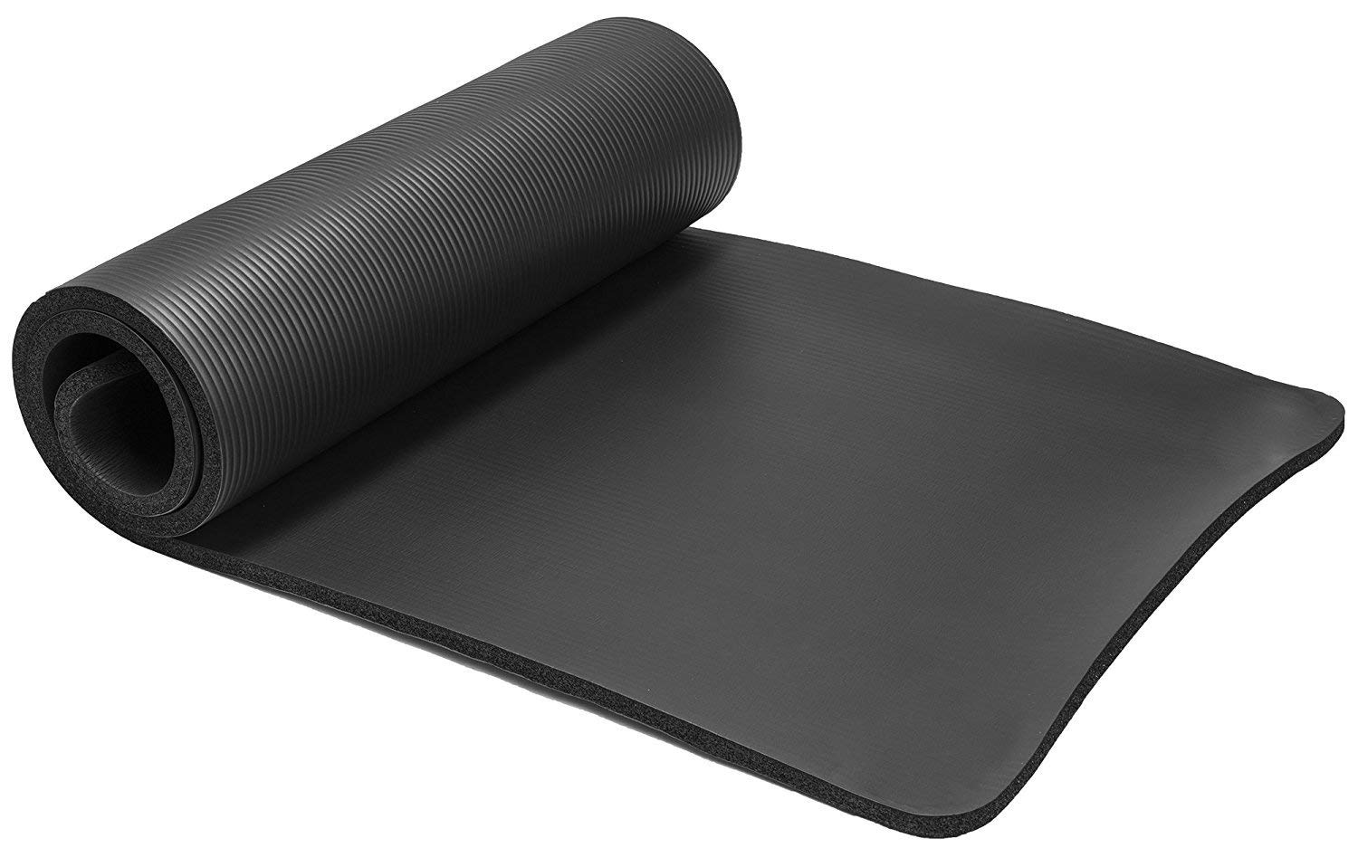 BAGILO Foam Yoga Mat | Extra Thick Exercise Mat with Carry Strap for Home Gym & Outdoor Workout for Men & Women