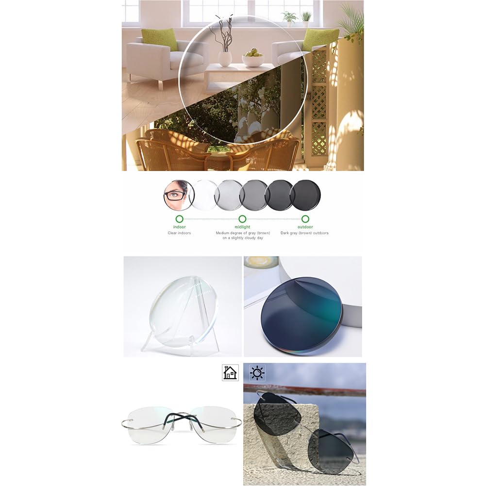 JIETIAN Gafas de presbicia Inteligentes ultraligeras sin Montura, Gafas de protección para Hombres y Mujeres Pilotos en Exteriores/protección UV dioptrías +1,0 a +3,0,02,+1.0