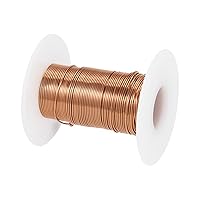 Vista 34 de MECCANIXITY - Alambre magnético de calibre 46 AWG - 0.04mm Hilo de cobre esmaltado - Bobina de alambre magnético de 14669 pies (4471m) - 50g Grado F