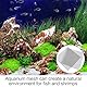 Fulushou 20 Stück Aquarium Pflanzen Mesh Edelstahl Aquarium Moos Wand Net 7.5 * 7.5cm Aquarium Edelstahlgitter für Moos und Wasserpflanzen