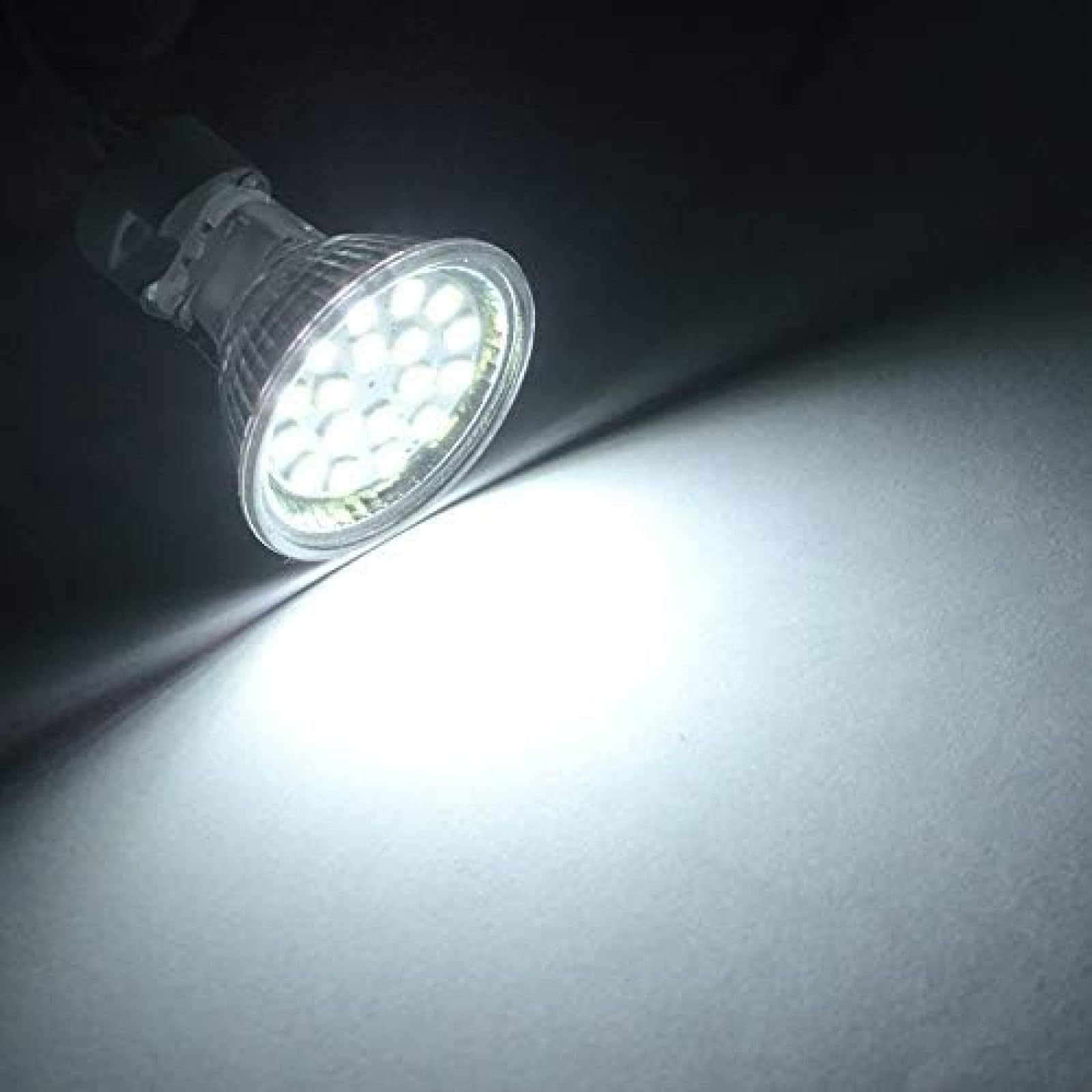 Lámparas De Bombillas LED, Foco De Bombilla LED, GU4 CA/CC 12 V 3 W MR11-40 W Equivalente A Base GU4 - Para El Hogar, Empotrable, Acento, Iluminación De Riel, Paquete De 10,Blanco Frío,YUYANAIAI