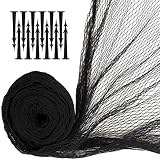iGadgitz Home U7086 Fish Pond Netting with Securing Pegs - Black - 4 x 7m(28m²)...