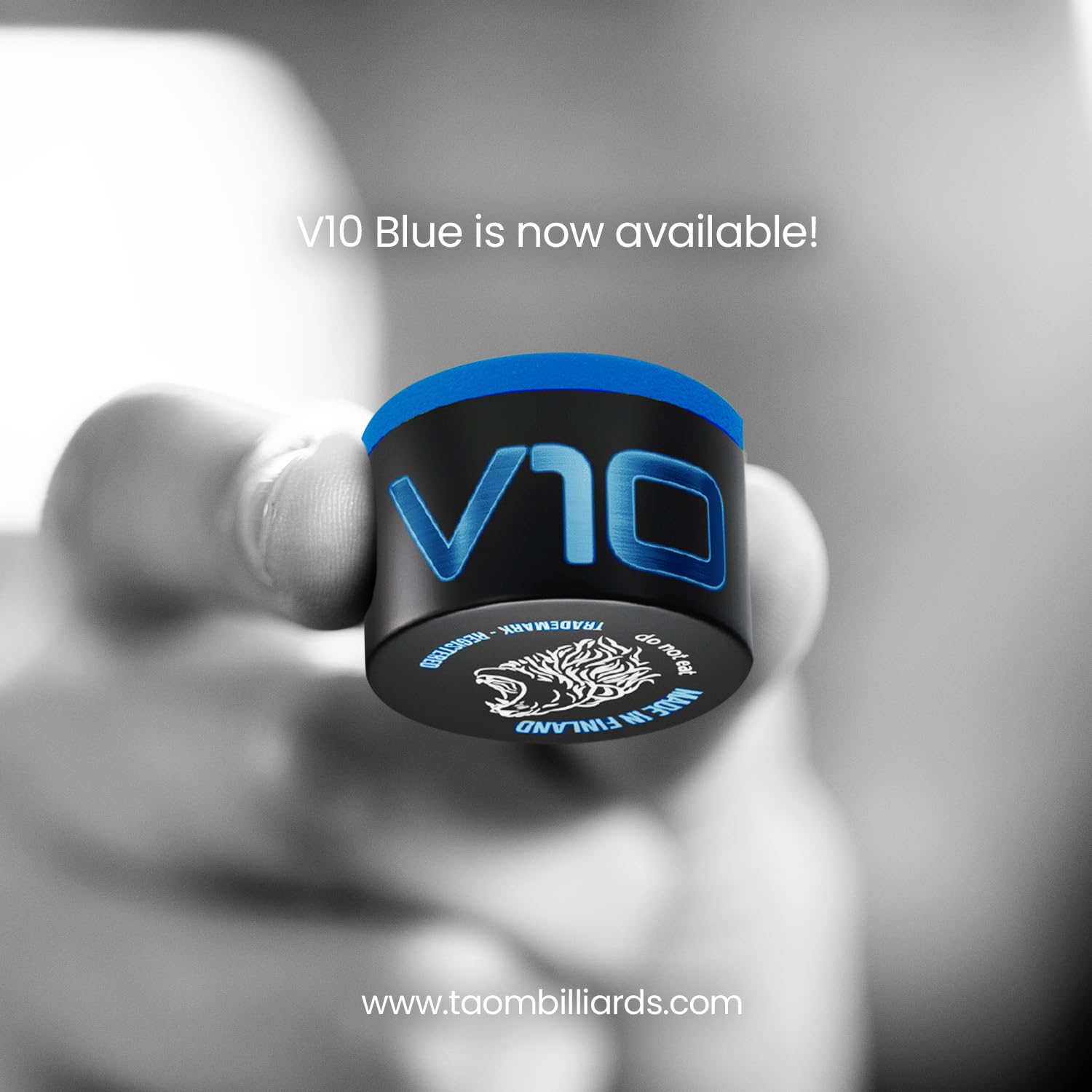 TAOM V10 Queue de billard Craie Bleue Boîte