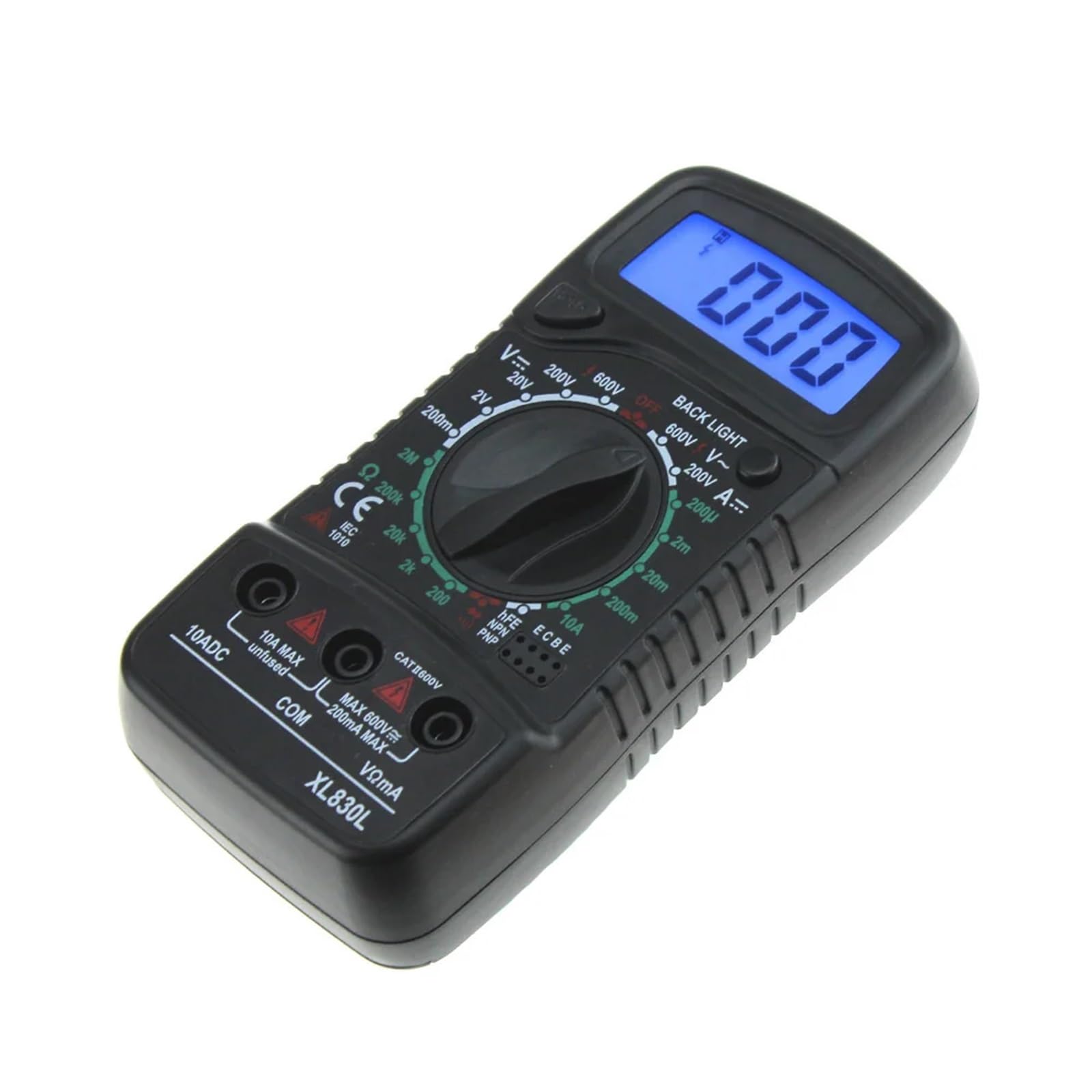 Multimetr cyfrowy, 10 sztuk/partia cyfrowy multimetr przyrządy pomiarowe AC DC miernik napięcia multimetr woltomierz 3 w 1 dla elektryka XL830L Wszechstronne możliwości pomiarowe