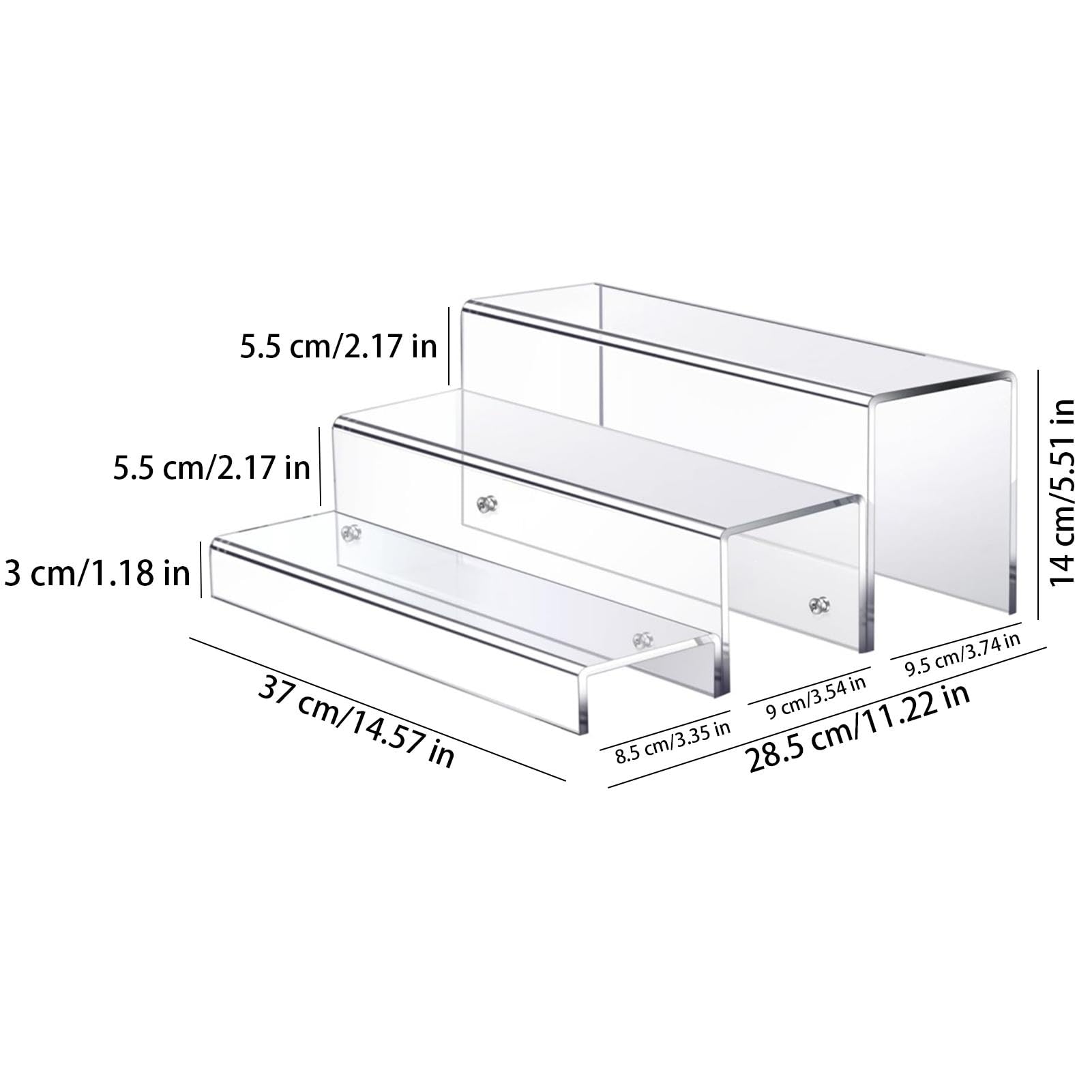 Liquor Bottles, 3-Tier Acrylic Liquor Display Stand, Liquor Bottle Riser Shelf, Wine Bottle Display Rack For Home Bar, Acrylic Liquor Bottle Stand, Tiered Wine Bottle Organizer, Home Bar Liquor Shelf
