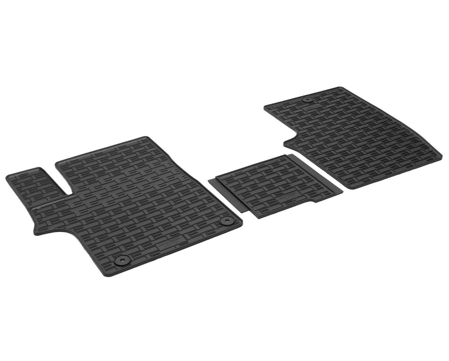 Gummimatten für Kia PV5 ab 2025 vorn (3-teilig) AZUGA