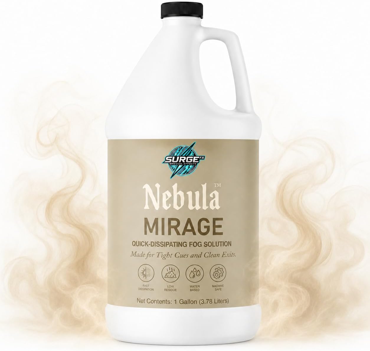 Fluido de Niebla Rápido SurgeFX Nebula Mirage 1 Galón miniatura 1