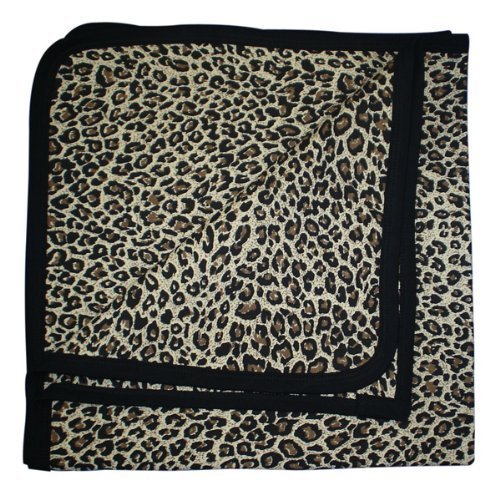 Babywearuk British Made Leopard Print Baby Blanket