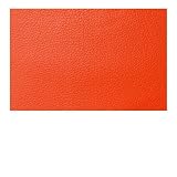 Pmnzdy Selbstklebendes Leder Reparatur Set – Lederflicken ohne Knicke – 0,55mm Dicke Kunstlederflicken,Lederreparatur Patch für Sofa, Motorradsitz, Autositze,Taschen & Kleidung Orange 2pcs 20cm*30cm