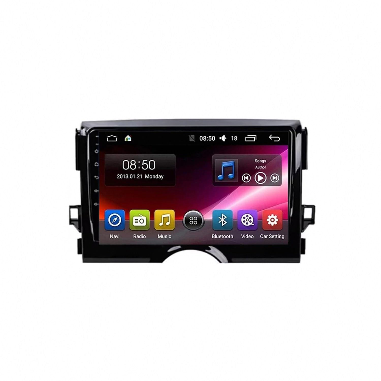 Pantalla de coche para Toyota Mark X con Android Auto inalámbrico y Mirror Link 8