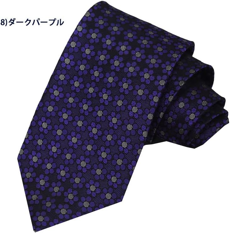 Amazon | [0-STYLE.cravat] ネクタイ ブランド おしゃれ 花 シルク100