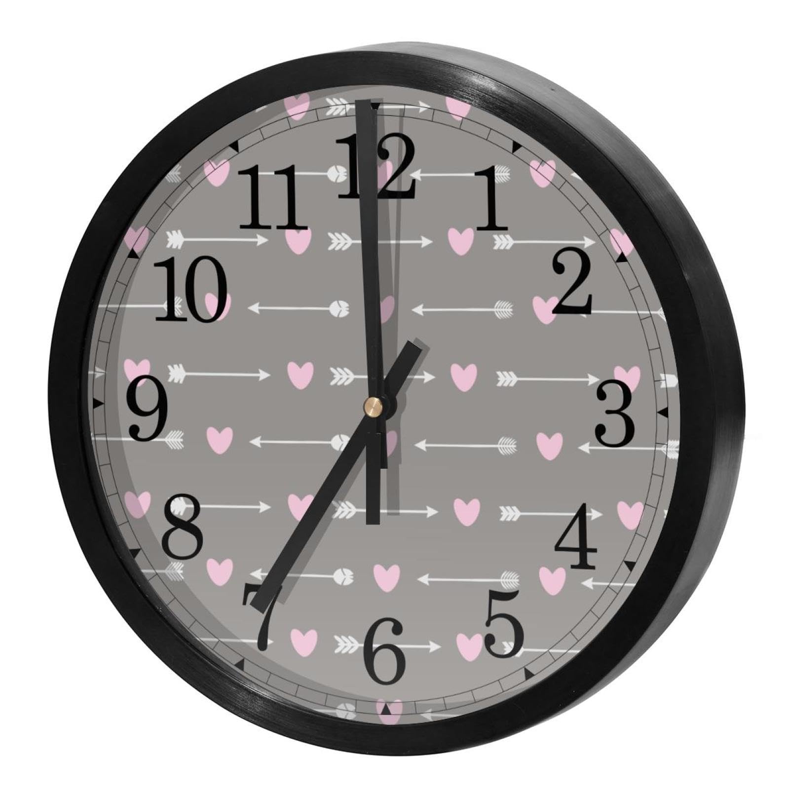 Horloge murale silencieuse sans tic-tac pour travailler et dormir dans un calme absolu