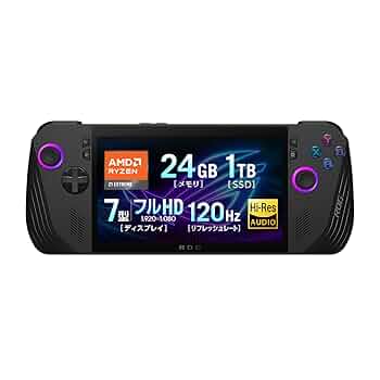 ASUS ゲーミングPC ROG Ally RC71L 7インチ Amazon.co.jp: ASUS ゲーミングPC ROG Ally 7インチ Ryzen Z1