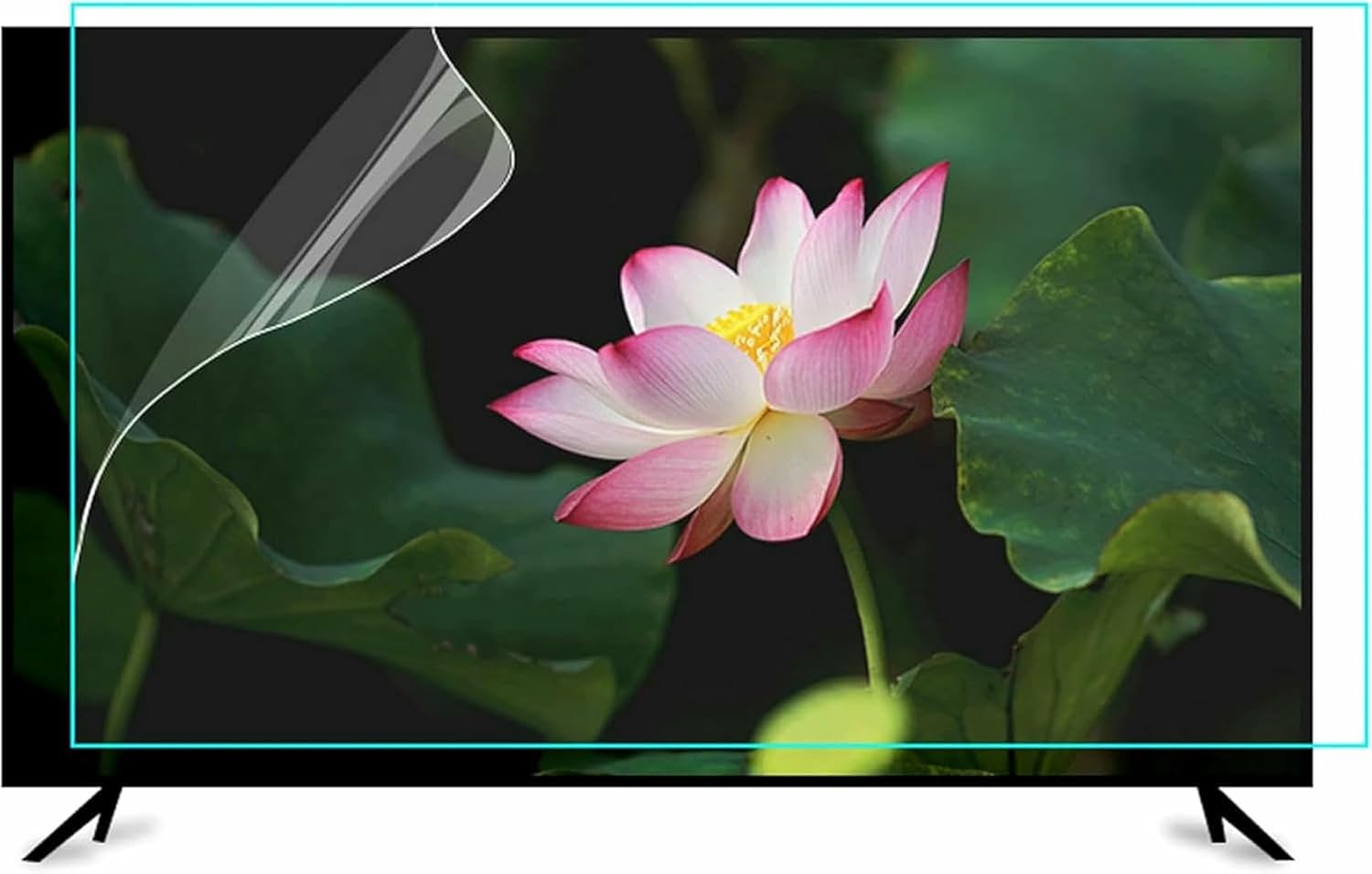 65 Inch Anti-Blue Light Indoor Anti-Glare Filter Film, Easy to Install for LCD, LED, 4K OLED & QLED HDTV Displays~/