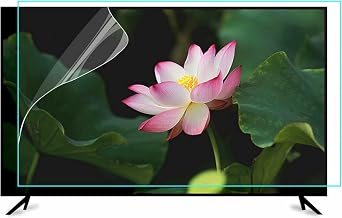 65 Inch Anti-Blue Light Indoor Anti-Glare Filter Film, Easy to Install for LCD, LED, 4K OLED & QLED HDTV Displays/