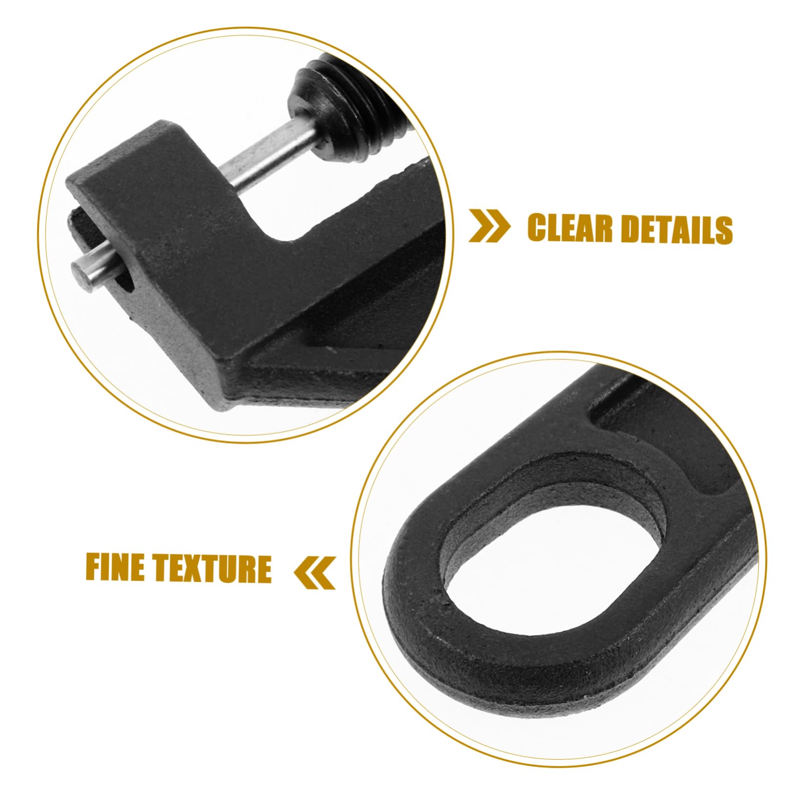 Anneome Kit de Herramientas para Romper Cadenas de Motocicletas Divisor de Cadena de Bicicleta para Reparación Removedor de Eslabones de Cadena de Bicicleta Material de Hierro Fácil de Usar