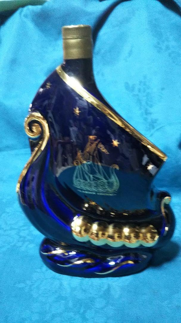 稀少レア、ＬＡＲＥＮ Ｓ，Ａコニャックブランデー、リモジュ焼き濃厚金枠陶器ボトル Amazon.co.jp: 稀少レアLAREN SA.コニャックブランデー