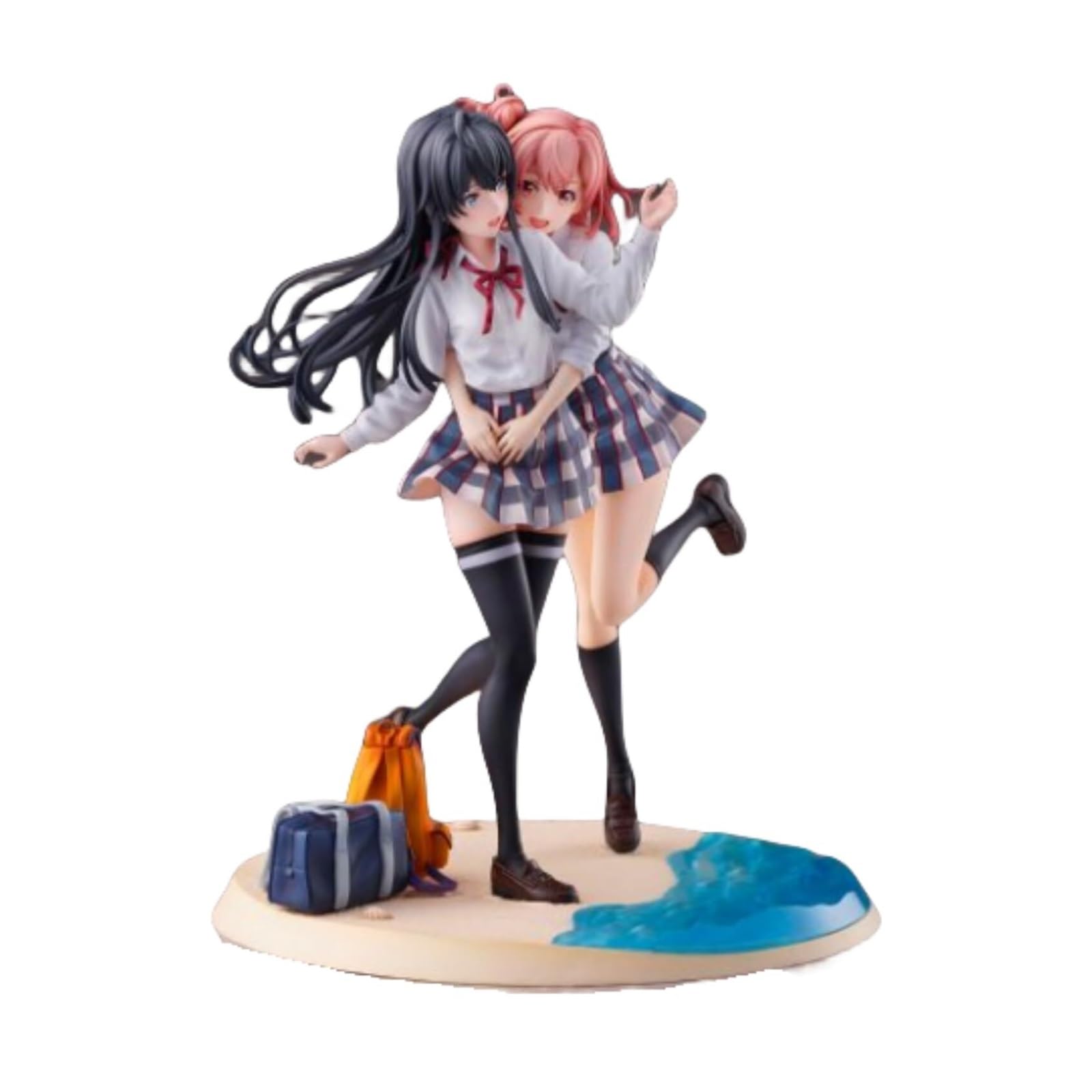 Yuigahama Yui & Yukinoshita Yukino Figura Anime Girl Figura de acción Statua de PVC Personaje del Juego Decoración Coleccionable