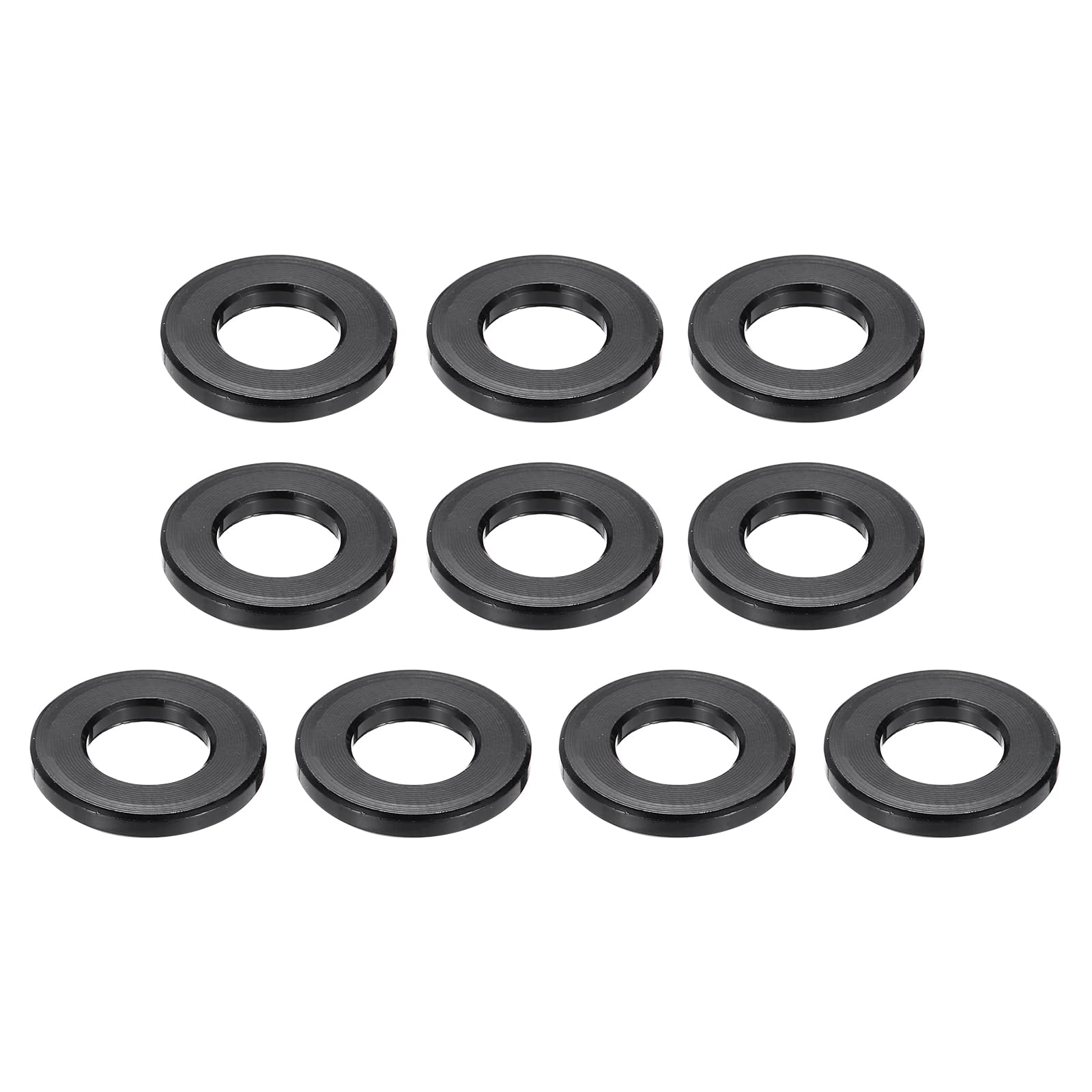 PATIKIL 10pcs M6 Aluminium Spacers, 1/4" ID x 1/2" OD Round Standoff Spacer