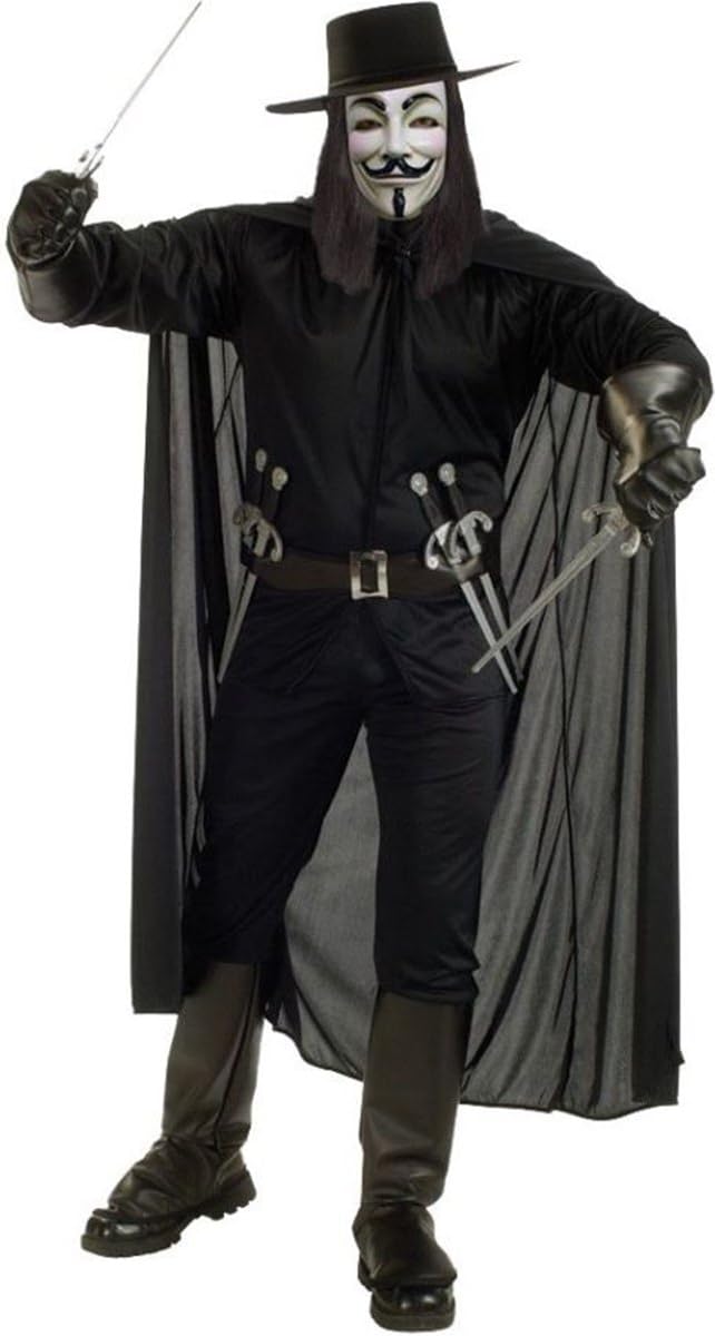V For Vendetta Adult Costume - Standard