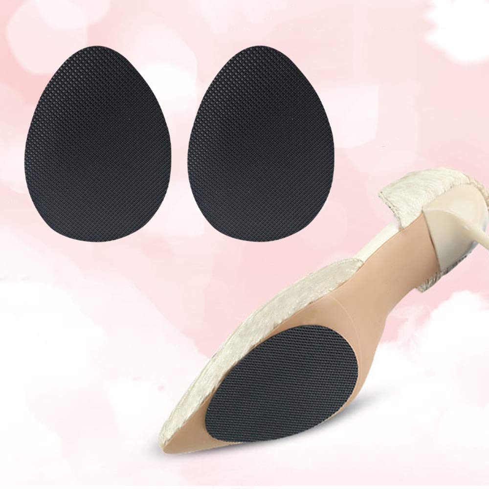 Antislip schoenen pads zool beschermers lijm, hoge hakken anti-slip schoengrepen (bruin - 4 paar