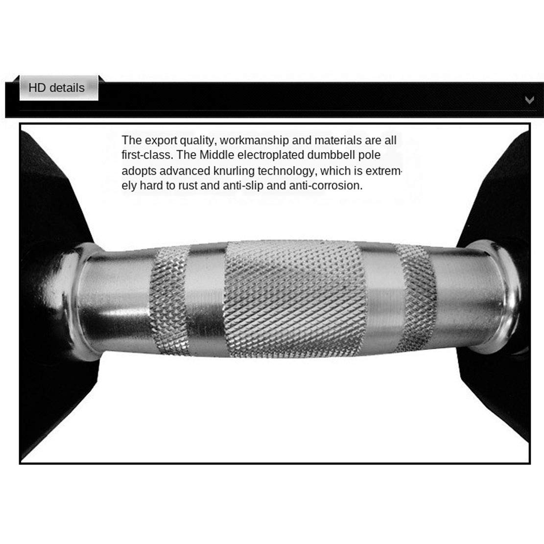 Gumowe hantle hex 1 para – 2,5 kg do 15 kg Home Gym Fitness Training Training Training Arm Muscle Fitness 2,5 kg