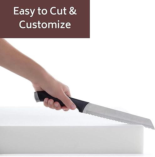 Miniatura 3 de FoamRush Espuma de tapicería de alta densidad de calidad prémium de 2 x 14 x 14 pulgadas de diámetro, taburetes de barra, cojín de asiento, inserto