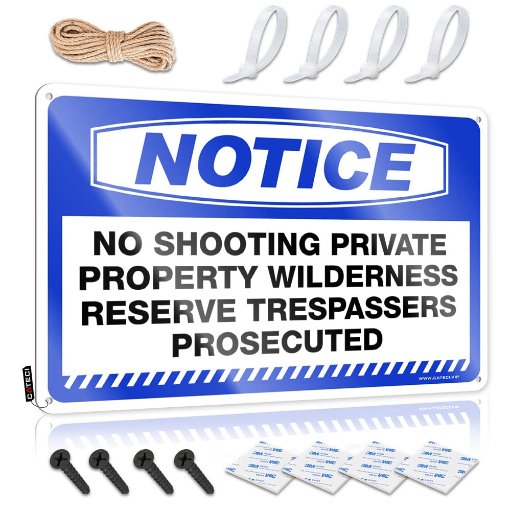 Fzfn Colour Notice No Shooting Private Property Wildernes Cool Wall Art Indie Room Decor Decorative | Classic Waterproof Hanging Art For Tiki Bar Living Room(30X40cm)