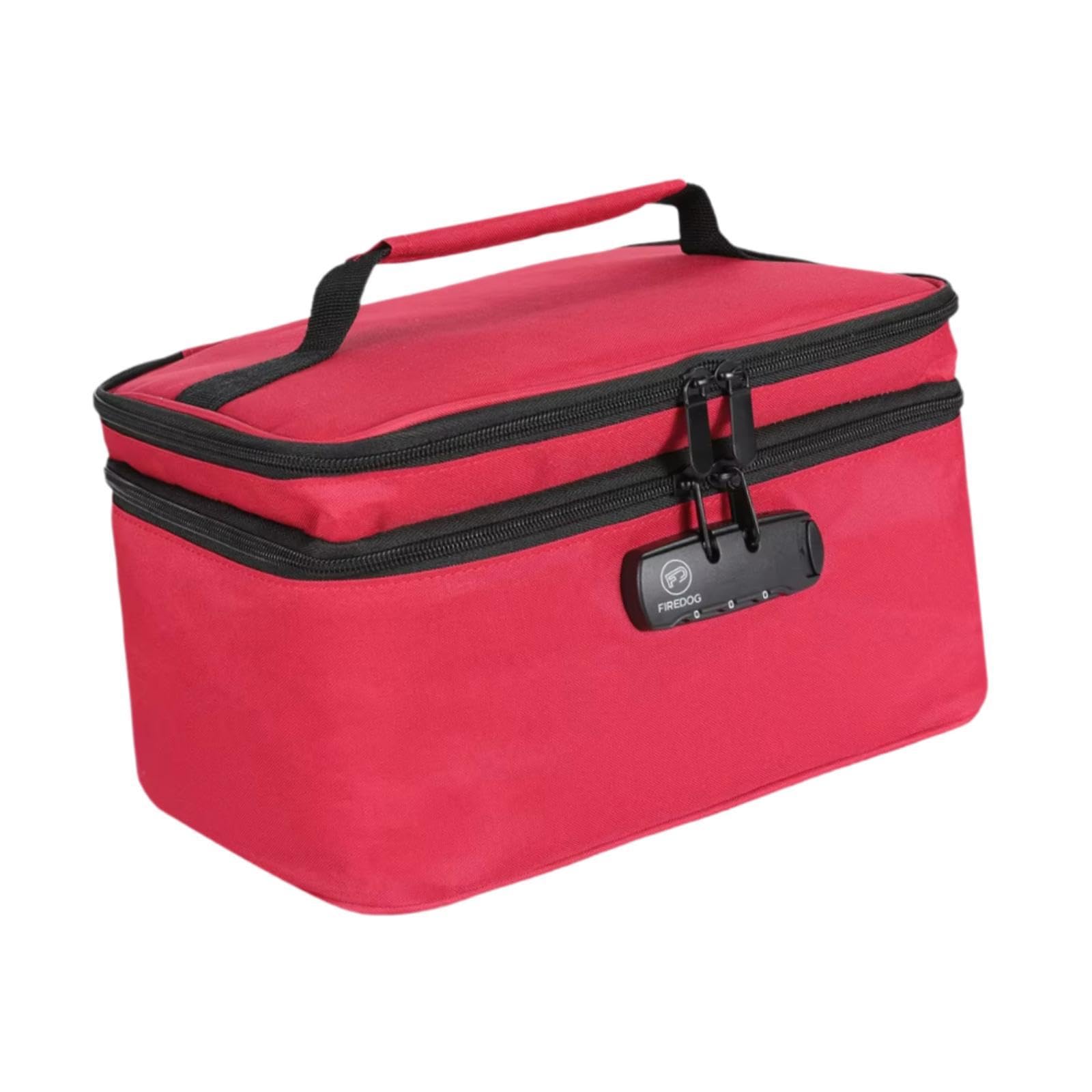 Box First Aid Box Bin Double Layer for Toy Outdoor Activities Sewing Red-picture-10