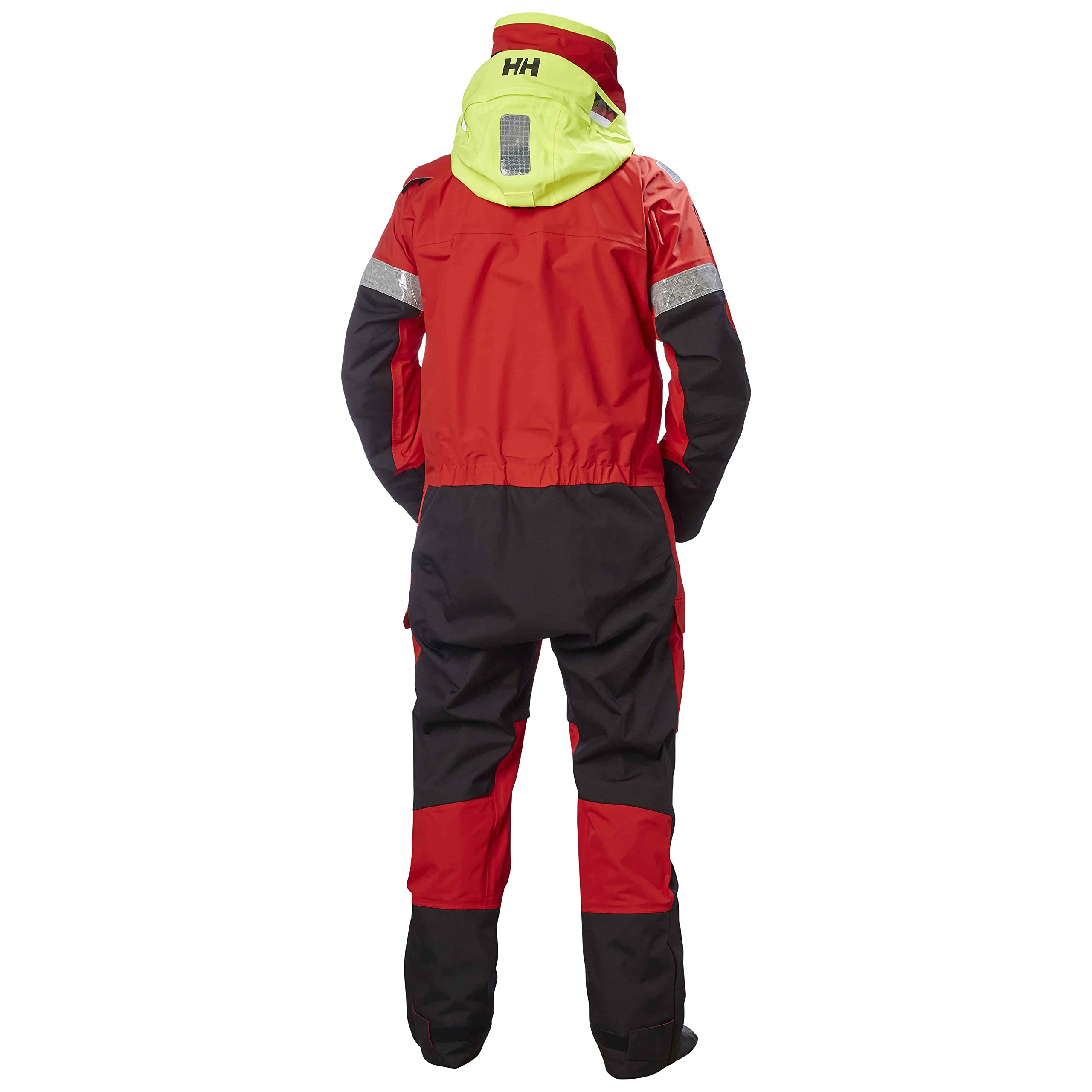 Helly-Hansen Men's Aegir Ocean Dry Suit 2.0, 222 Alert Red, X-Large