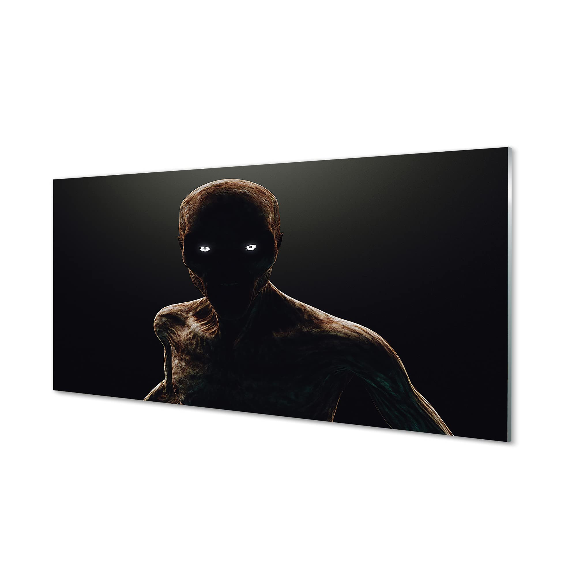 Tableau Decoration Murale Tulup Verre 100x50cm Photo Image Halloween Salon
