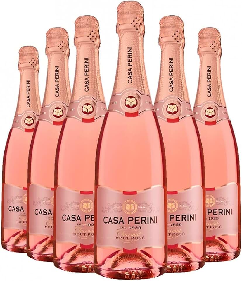 Espumante Brut Rosé Casa Perini 750ml - Caixa com 6